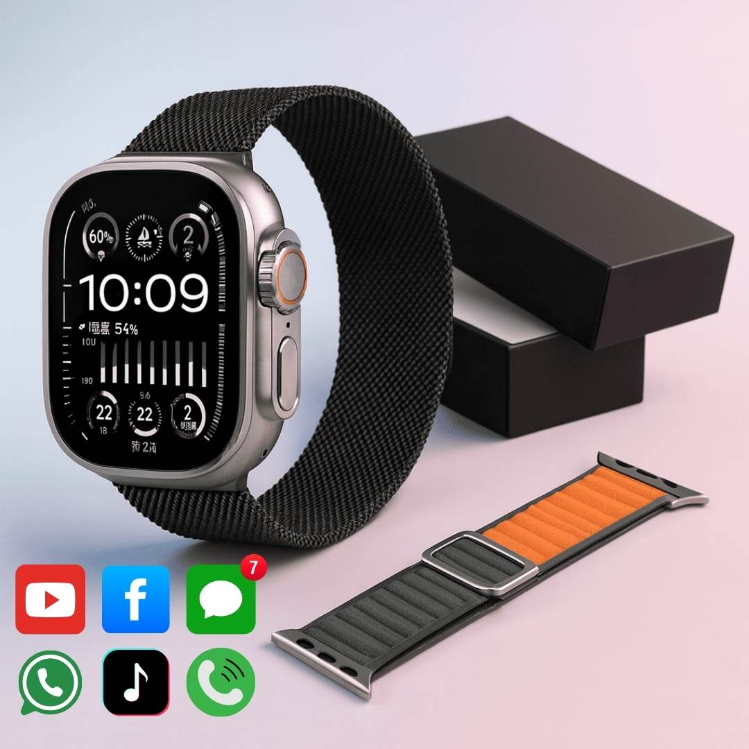 Smartwatch Ultra/Pro X7 fejlett funkciókkal és prémium dizájnnal