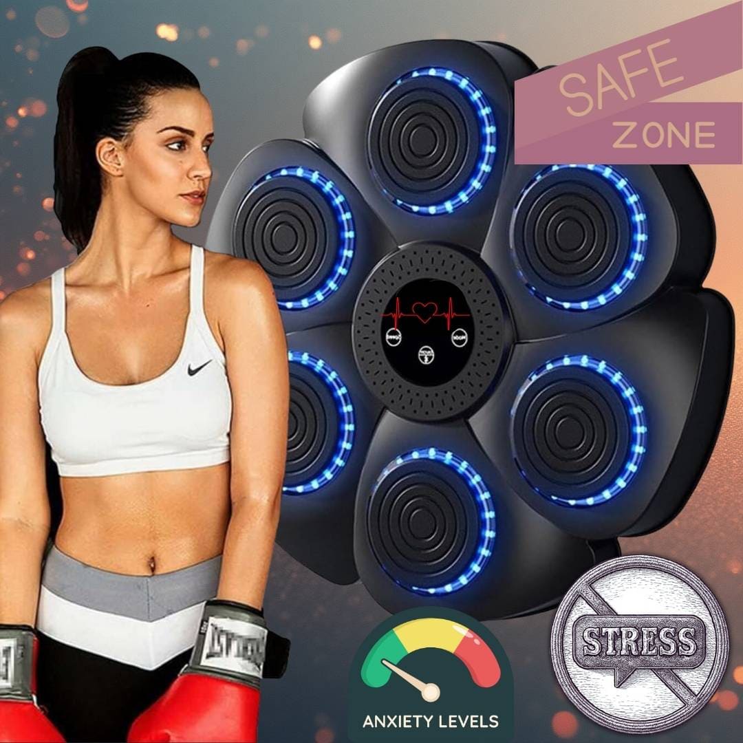 Scarico dello stress con colpi a ritmo sui LED