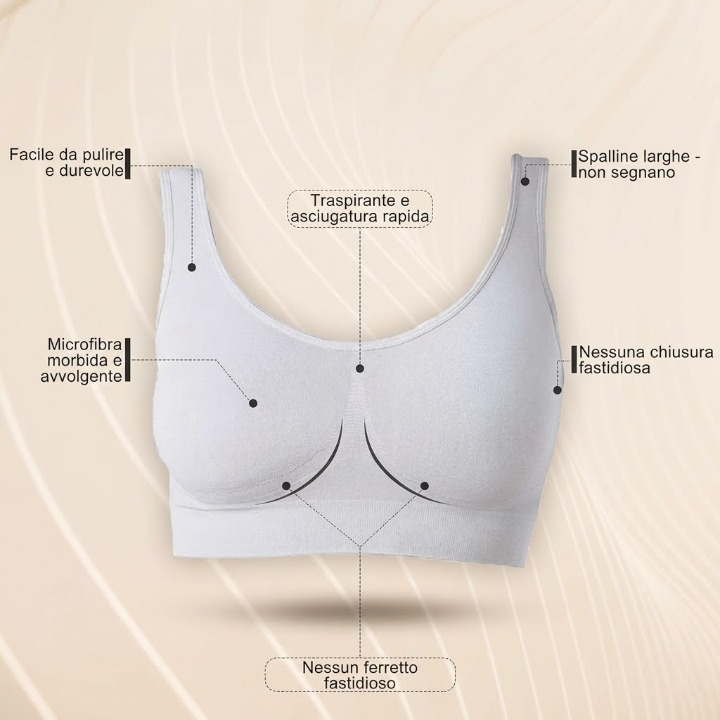 Dettaglio fascia larga DeepBra