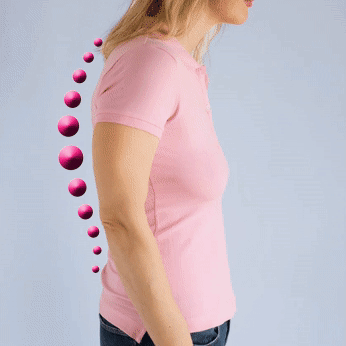 DeepBra indossato - effetto schiena liscia