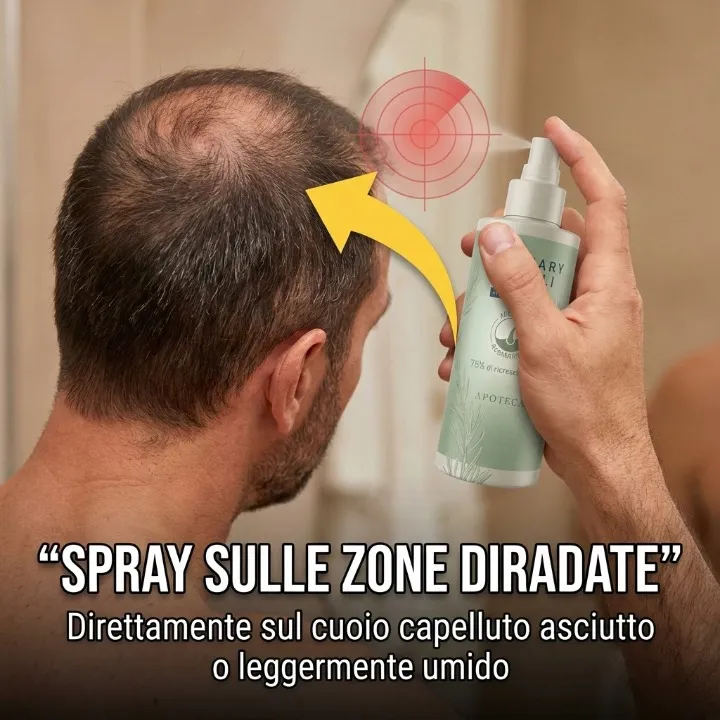 Ingredienti naturali Serenoa Rosmarino