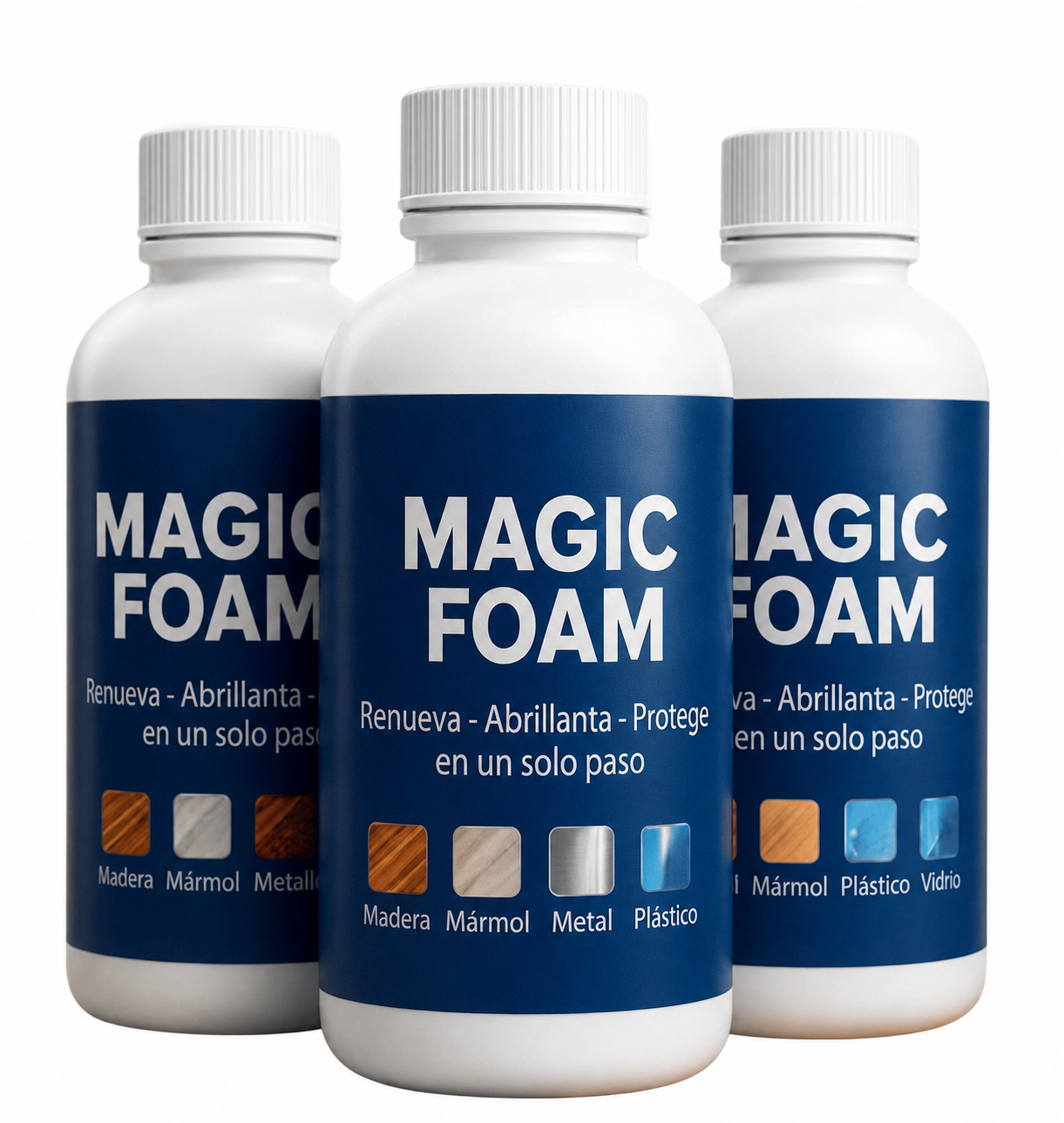 Magic Foam - Pack 3x1