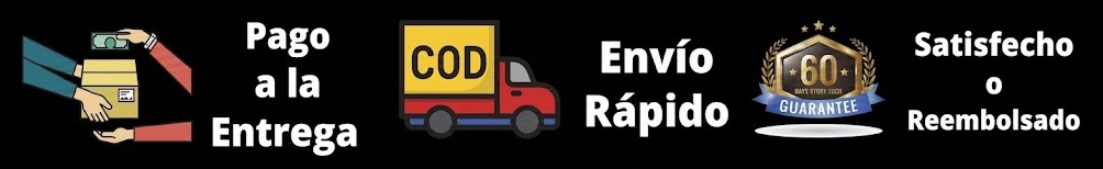 Pago Contra Reembolso - COD - Envío Rápido - Satisfecho o Te Devolvemos el Dinero