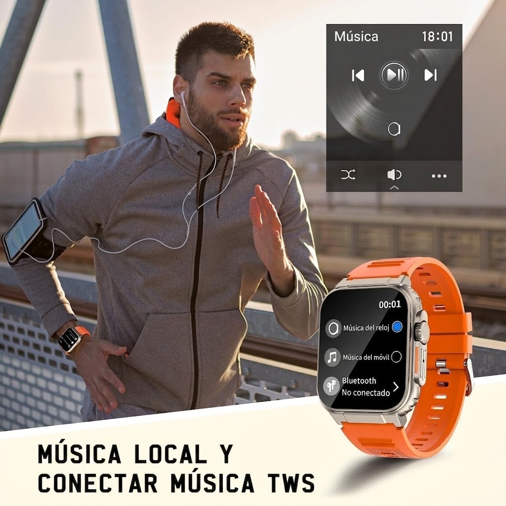 Monitorización de salud smartwatch